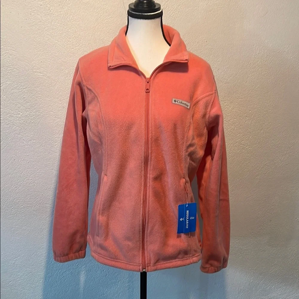 Womens Columbia mount cannon Fleece full zip Jacket - Picture 1 of 7